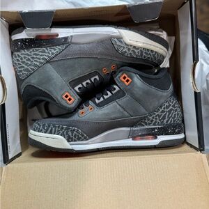 2013 Jordan 3 Fear Pack Size 4